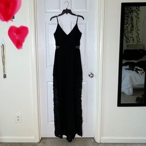 Elegant Black Prom or Wedding Dress